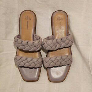 Time and Tru braided two band sandals (8)